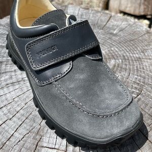 Primigi Walker Grey/Blue Boys suede/leather Leather Size EU:32